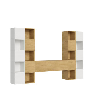 Isoka Compositions - Isoka A109 Living Room Wall Composition W.314 H.200 D.39.2