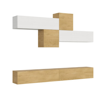 Isoka Compositions - Isoka A111 Living Room Wall Composition W.308 D.39.2