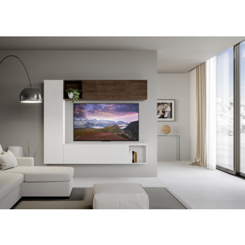 Isoka Compositions - Isoka living room wall composition A114 W.214 H.173.6 D.39.2