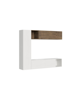 Isoka Compositions - Isoka living room wall composition A114 W.214 H.173.6 D.39.2