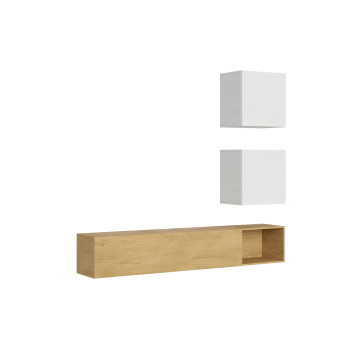 Isoka Compositions - Isoka living room wall composition A115 W.234 D.39.2