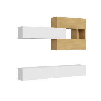 Isoka Compositions - Isoka A116 Living Room Wall Composition W.268 D.39.2