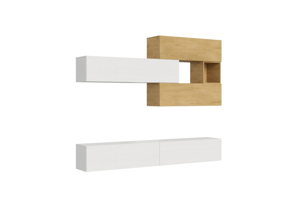 Isoka Compositions - Isoka A116 Living Room Wall Composition W.268 D.39.2