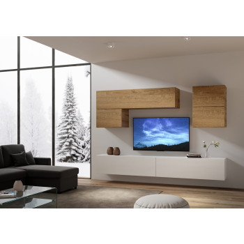 Isoka Compositions - Isoka A12 Living Room Wall Composition W.268 D.39.2