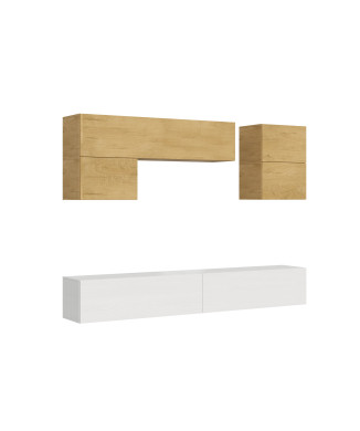 Isoka Compositions - Isoka A12 Living Room Wall Composition W.268 D.39.2