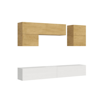 Isoka Compositions - Isoka A12 Living Room Wall Composition W.268 D.39.2