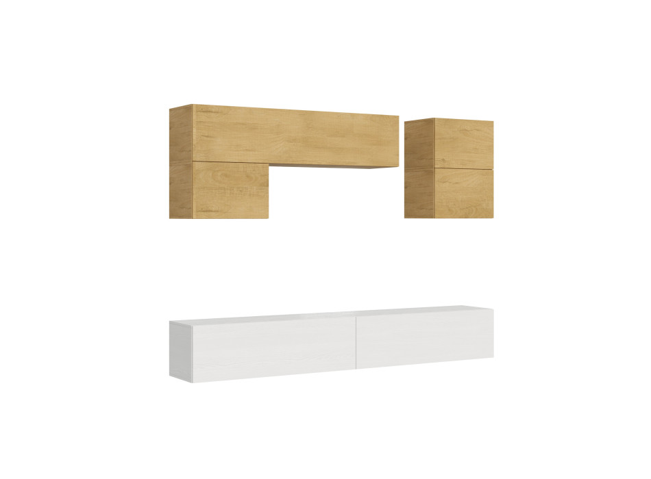 Isoka Compositions - Isoka A12 Living Room Wall Composition W.268 D.39.2