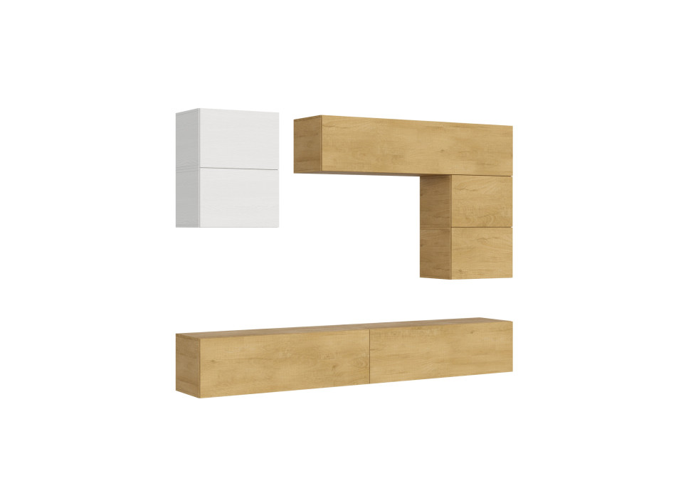 Isoka Compositions - Isoka A13 Living Room Wall Composition W.268 D.39.2