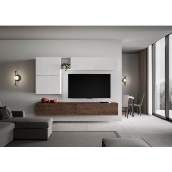 Isoka Compositions - Isoka A16 Living Room Wall Composition W.268 D.39.2