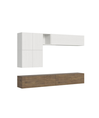 Isoka Compositions - Isoka A16 Living Room Wall Composition W.268 D.39.2