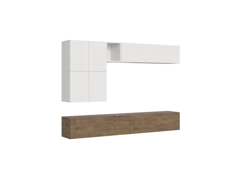 Isoka Compositions - Isoka A16 Living Room Wall Composition W.268 D.39.2