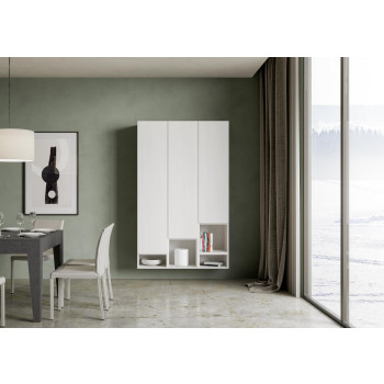 Isoka Compositions - Isoka A20 living room wall composition W.120 H.194 D.39.2