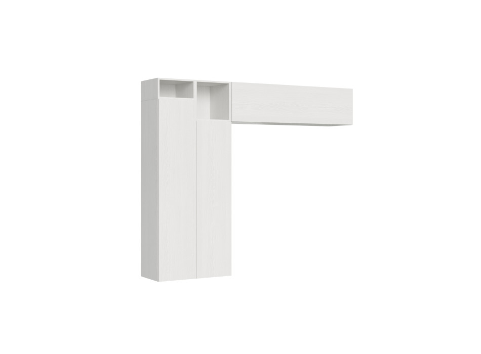 Isoka Compositions - Isoka A21 living room wall composition W.234 H.194 D.39.2