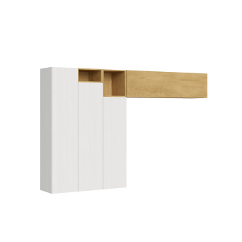 Isoka Compositions - Isoka A22 living room wall composition W.274 H.173.6 D.39.2