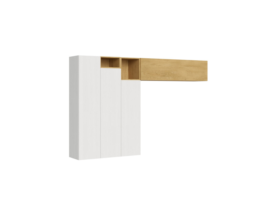 Isoka Compositions - Isoka A22 living room wall composition W.274 H.173.6 D.39.2