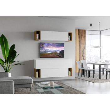 Isoka Compositions - Isoka A29 Living Room Wall Composition W.173.6 D.39.2