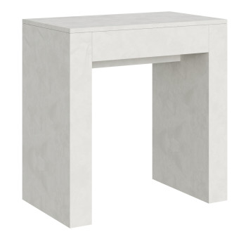 Allin console - Extendable console 78x47/299 cm Allin spatula white with internal extensions