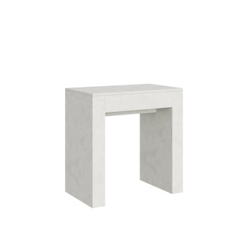 Allin console - Extendable console 78x47/299 cm Allin spatula white with internal extensions