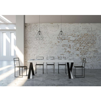 Extendable console table 90x40/196 cm Diago Small Premium Anthracite frame