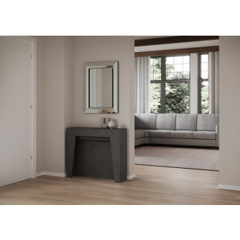 Anea Console - Extendable console 90x25/211 cm Anea white ash with internal extensions