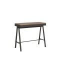 Extendable console 90x40/300 cm Banco Evolution Anthracite frame