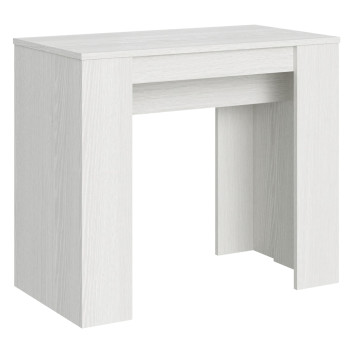 Basic Console Table - Extendable Console Table 90x48/204 cm Basic Small White Ash
