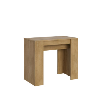 Basic Console Table - Extendable Console Table 90x48/204 cm Basic Small White Ash