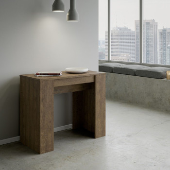 Basic Console - Extendable Console 90x48/308 cm Basic White Ash