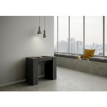 Basic Console - Extendable Console 90x48/308 cm Basic White Ash