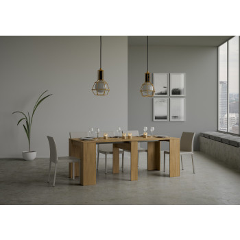 Basic Console - Extendable Console 90x48/308 cm Basic White Ash