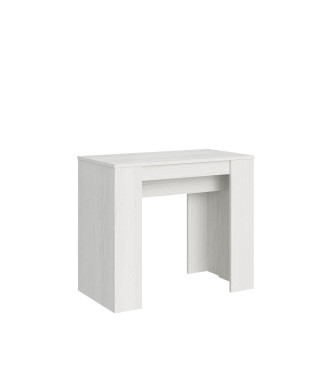 Basic Console - Extendable Console 90x48/308 cm Basic White Ash