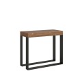 Extendable console table 90x40/190 cm Elettra Small Anthracite frame