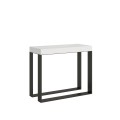 Extendable console table 90x40/300 cm Elettra Anthracite frame