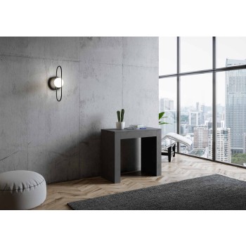 Emy Console Table - Extendable Console Table 90x42/198 cm Emy Small Spatula White