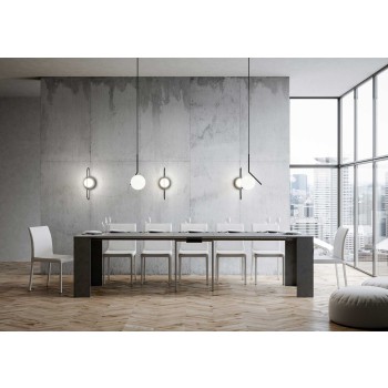 Emy Console - Extendable Console 90x42/302 cm Emy White Spatula