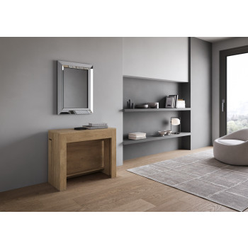 Evolve Console - Extendable console 90x42/302 cm Evolve white ash with internal extensions