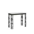Extendable console table 90x40/300 cm Ghibli Evolution Anthracite frame