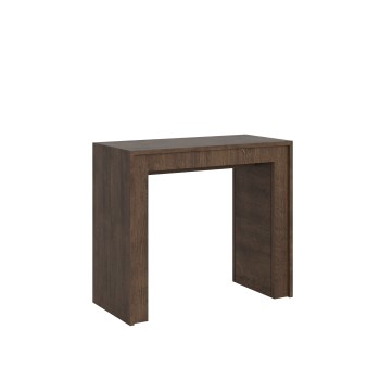 Mia Console Table - Extendable Console Table 90x42/198 cm Mia Small White Ash