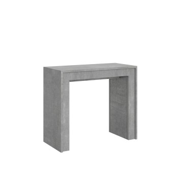 Mia Console Table - Extendable Console Table 90x42/198 cm Mia Small White Ash