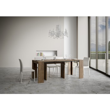 Mia Console Table - Extendable Console Table 90x42/302 cm Mia White Ash