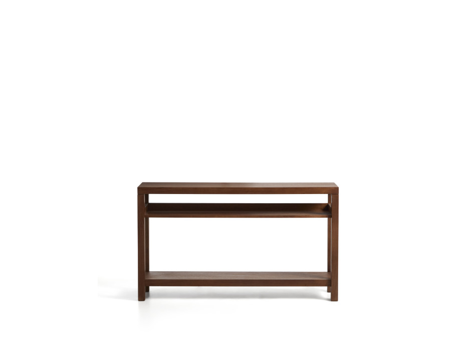 Norani console table in solid wood and acacia veneer 140 x 80 cm