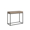 Extendable console table 90x40/196 cm Nordica Small Premium Anthracite frame