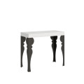 Paxon Small Premium Extendable Console Table 90x40/196 cm Anthracite Frame