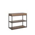 Extendable console table 90x40/300 cm Plano Premium Anthracite frame