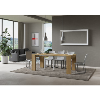 Roxell Console Table - Extendable Console Table 90x40/300 cm Roxell White Ash