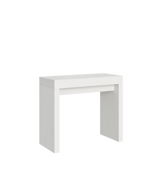 Roxell Console Table - Extendable Console Table 90x40/300 cm Roxell White Ash
