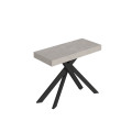 Saki Premium 90x40/300 cm extendable console table with anthracite legs