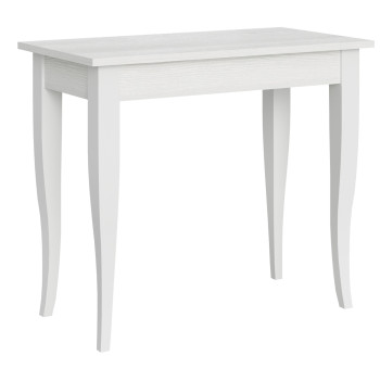 Sciabola Console Table - Extendable Console Table 90x48/204 cm Sciabola Small White Ash