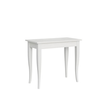 Sciabola Console Table - Extendable Console Table 90x48/204 cm Sciabola Small White Ash