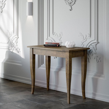 Sciabola Console Table - Extendable Console Table 90x48/204 cm Sciabola Small Walnut